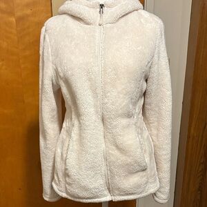 32 Degrees Women's Off-White Teddy Jacket